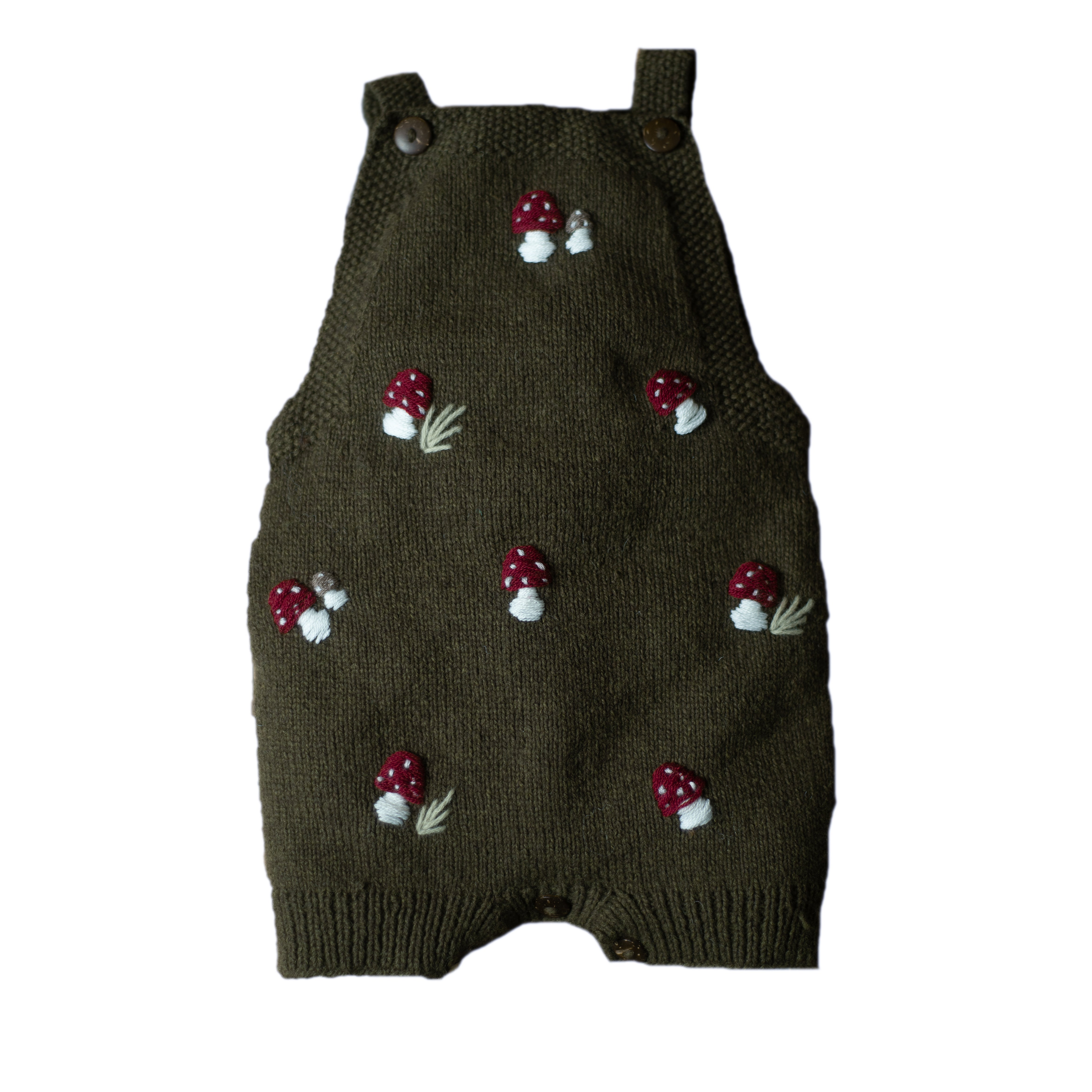【shirleybredal】Mushroom romper - Pine