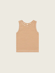 【ORGANIC ZOO / オーガニックズー】Copper Stripes Vest タンクトップ｜オーガニックコットン キッズ