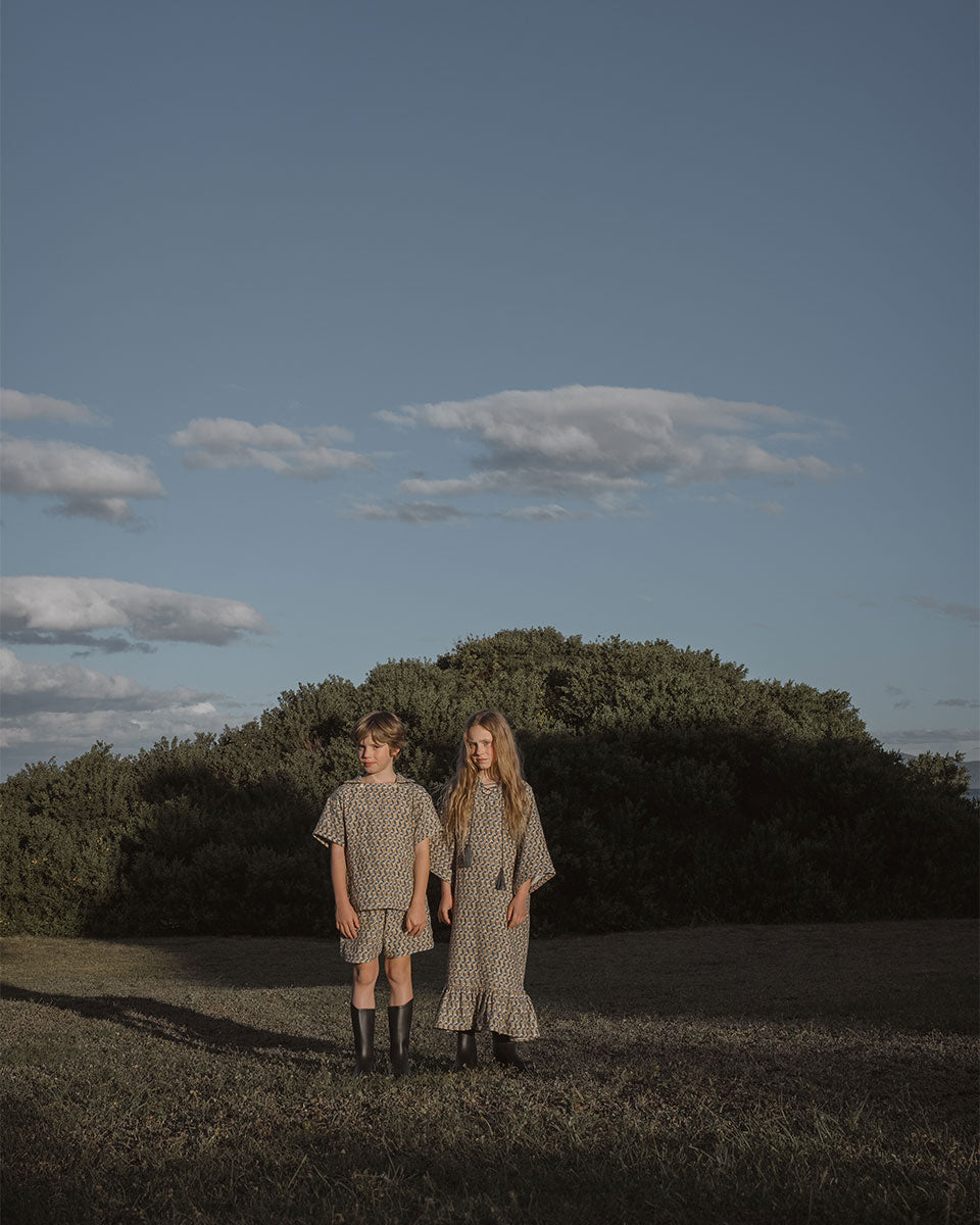 【Son and Daughter】 Obin Maxi Dress
