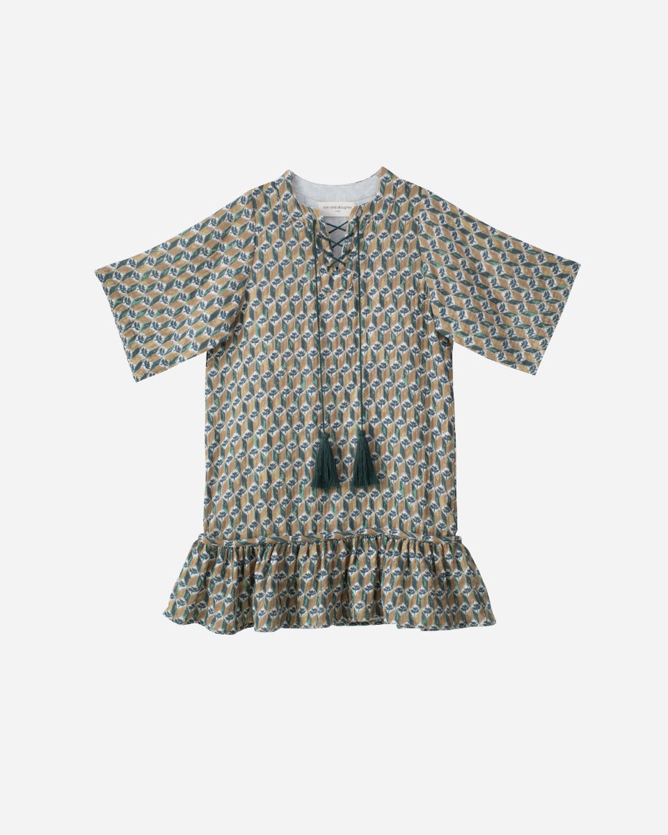 【Son and Daughter】 Obin Maxi Dress