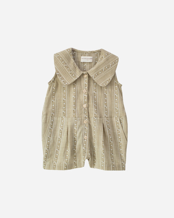 【Son and Daughter】Opia floral romper