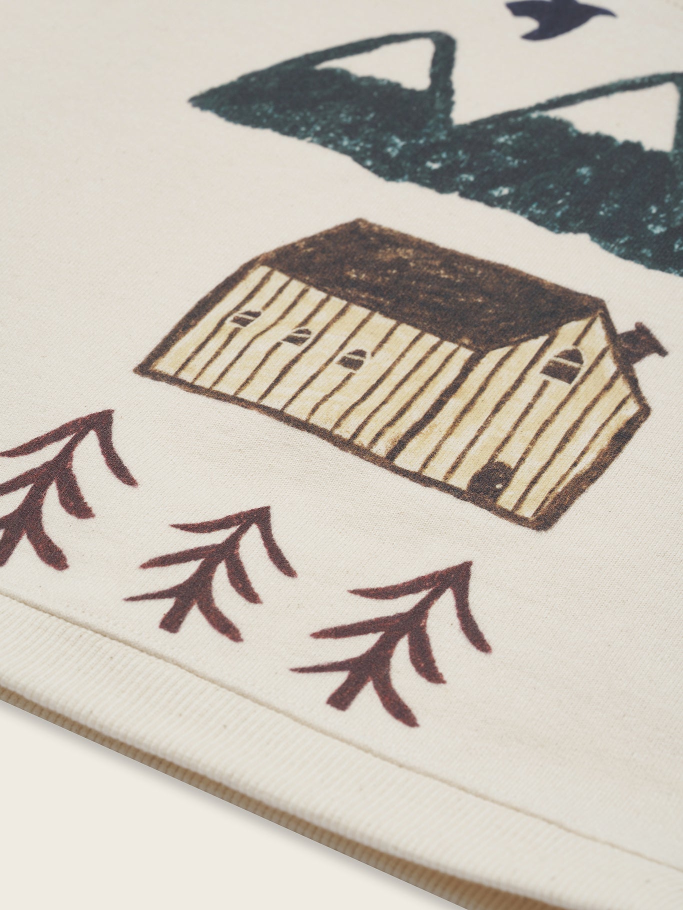 【ORGANIC ZOO】Cabin Adventure Sweatshirt Undyed