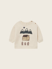 【ORGANIC ZOO】Cabin Adventure Sweatshirt Undyed