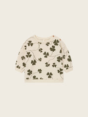 【ORGANIC ZOO】Clover Sweatshirt Undyed