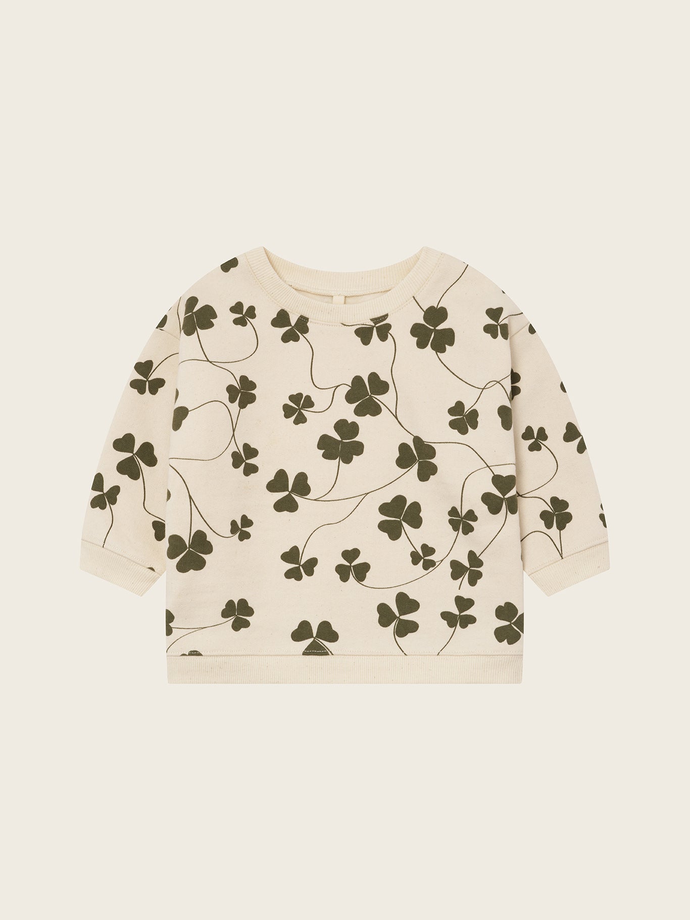 【ORGANIC ZOO】Clover Sweatshirt Undyed