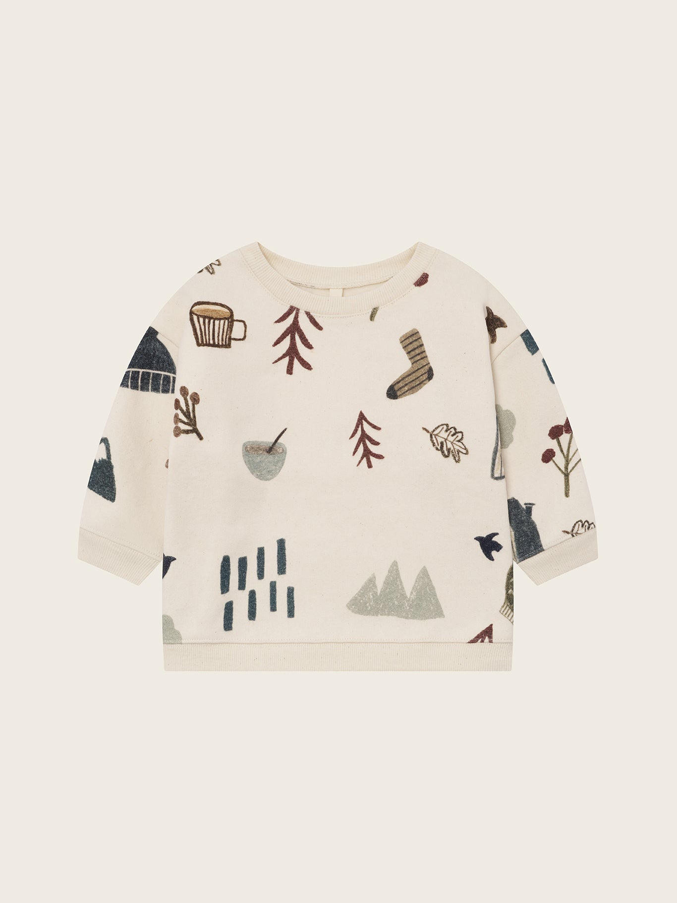 【ORGANIC ZOO】Cosy Wild Sweatshirt Undyed