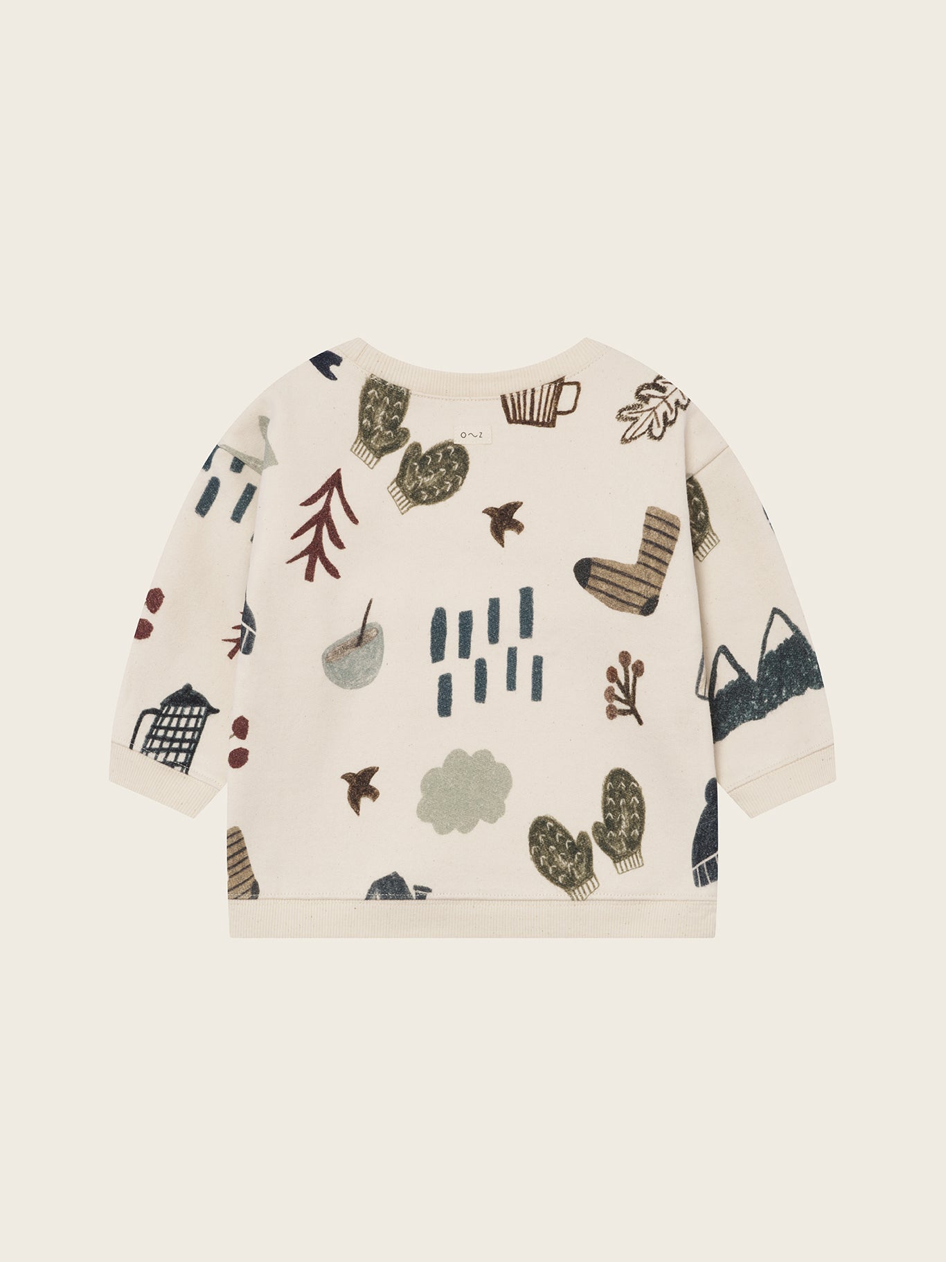 【ORGANIC ZOO】Cosy Wild Sweatshirt Undyed