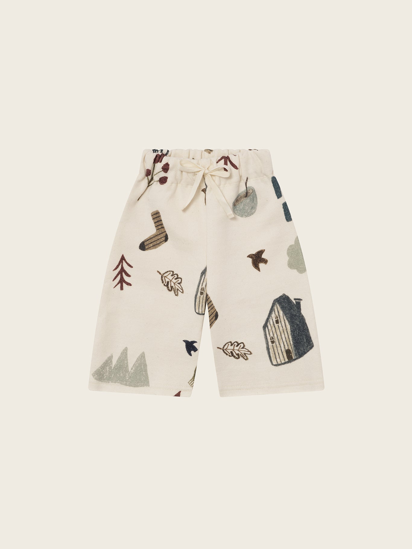 【ORGANIC ZOO】Cosy  Wild Wide Leg Pants Undyed