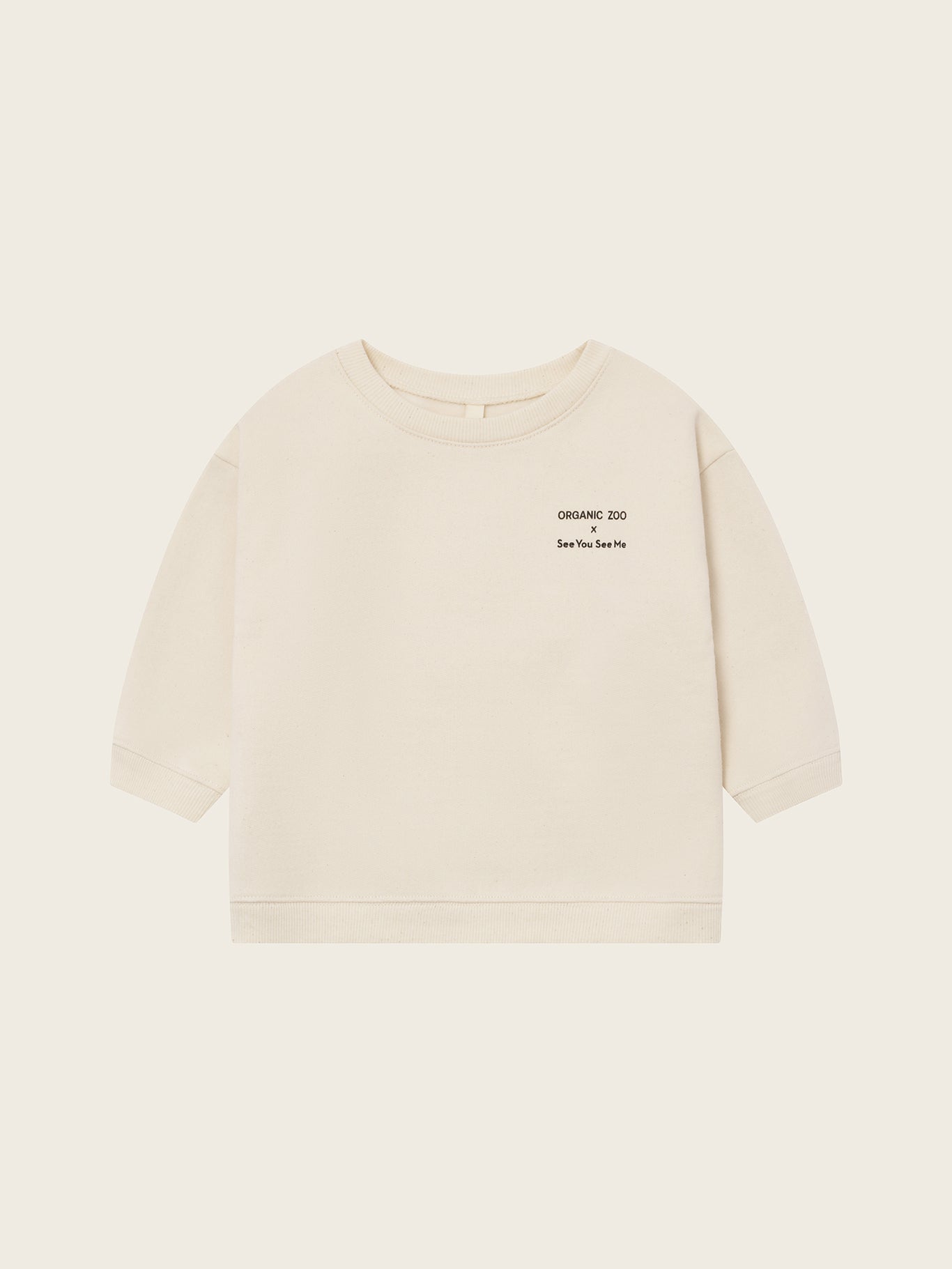 【ORGANIC ZOO】Forest Song Sweatshirt Undyed