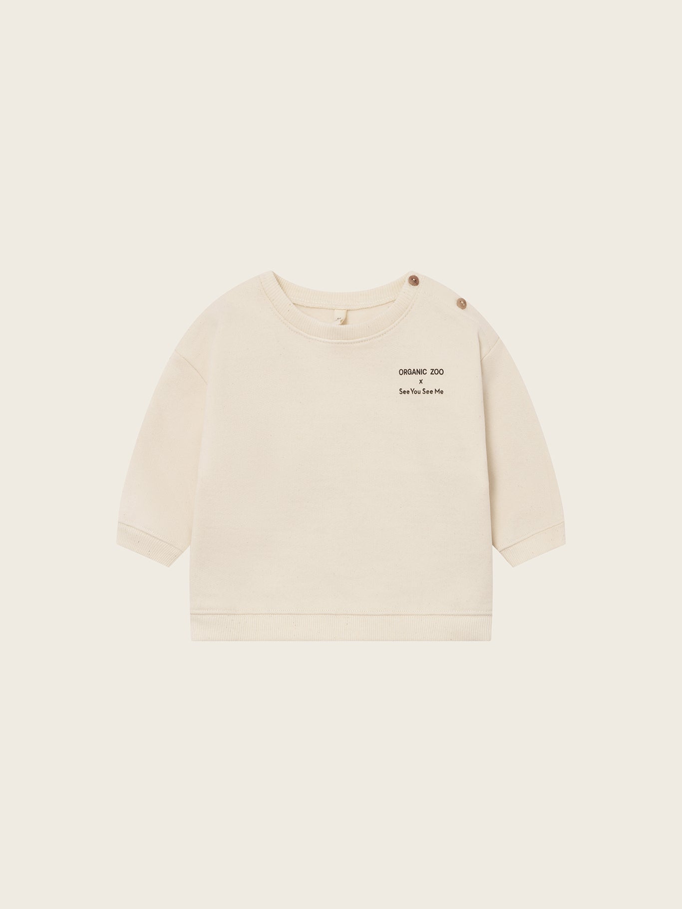【ORGANIC ZOO】Forest Song Sweatshirt Undyed