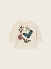 【ORGANIC ZOO】Forest Song Sweatshirt Undyed