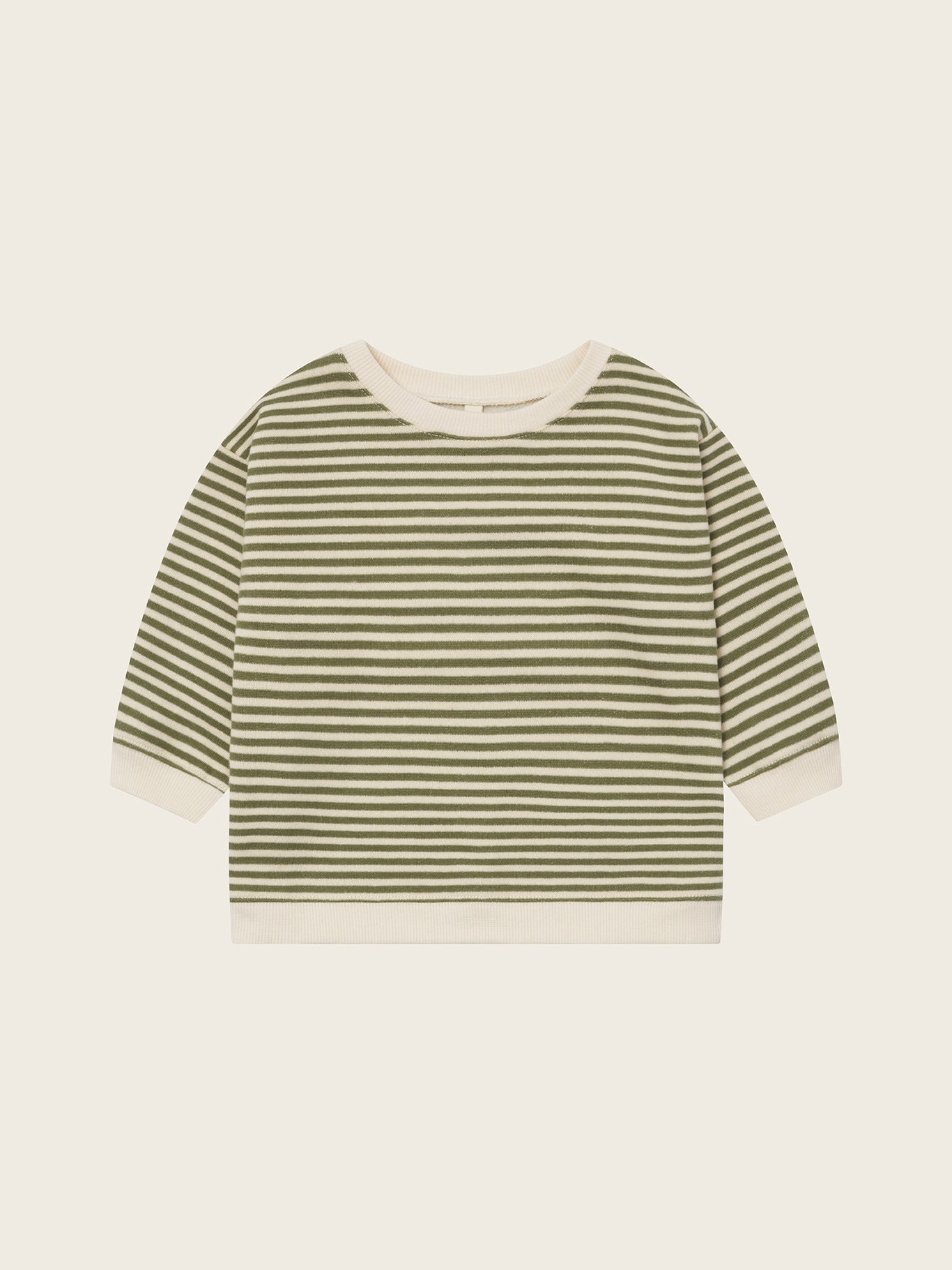 【ORGANIC ZOO】Fern Stripes Sweatshirt