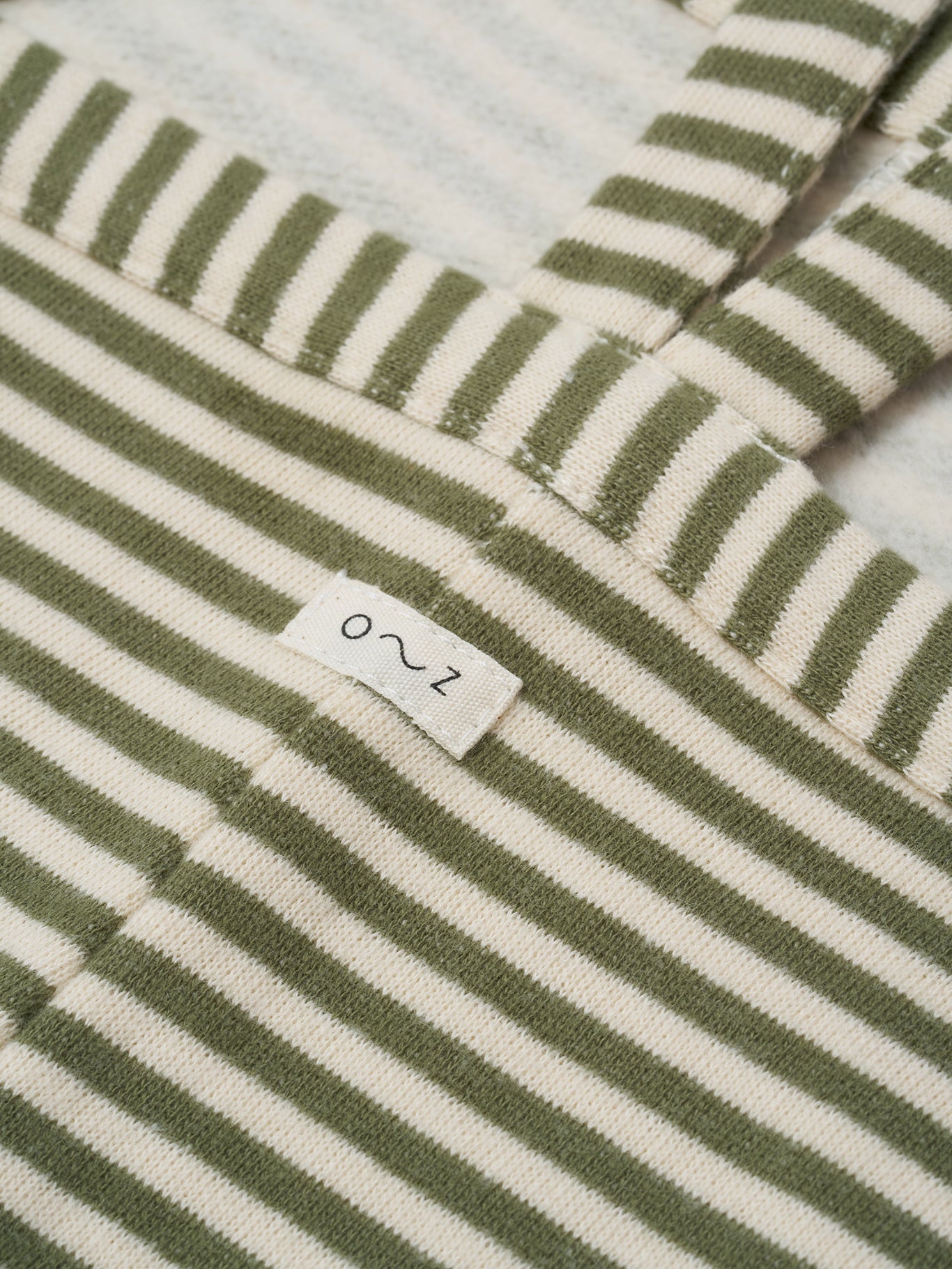 【ORGANIC ZOO】Fern Stripes Dungarees