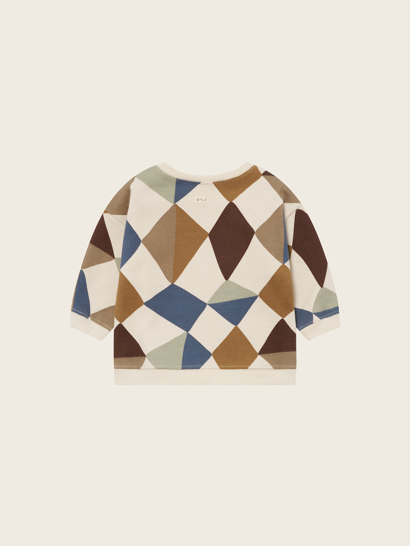 【ORGANIC ZOO】Kite Patchwork Sweatshirt Undyed