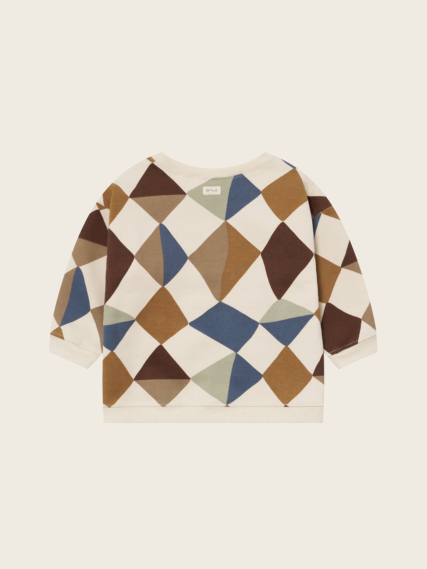 【ORGANIC ZOO】Kite Patchwork Sweatshirt Undyed