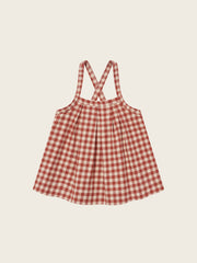 【ORGANIC ZOO】Paprika Gingham Tribe Skirt
