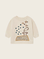 【ORGANIC ZOO】Rooftop Gathering Sweatshirt Undyed
