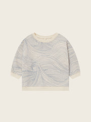 【ORGANIC ZOO】Seascape Sweatshirt  Undyed