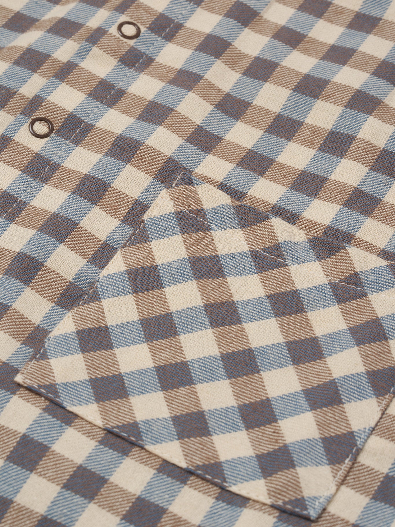 【ORGANIC ZOO】Shoreline Gingham Lodge Shirt