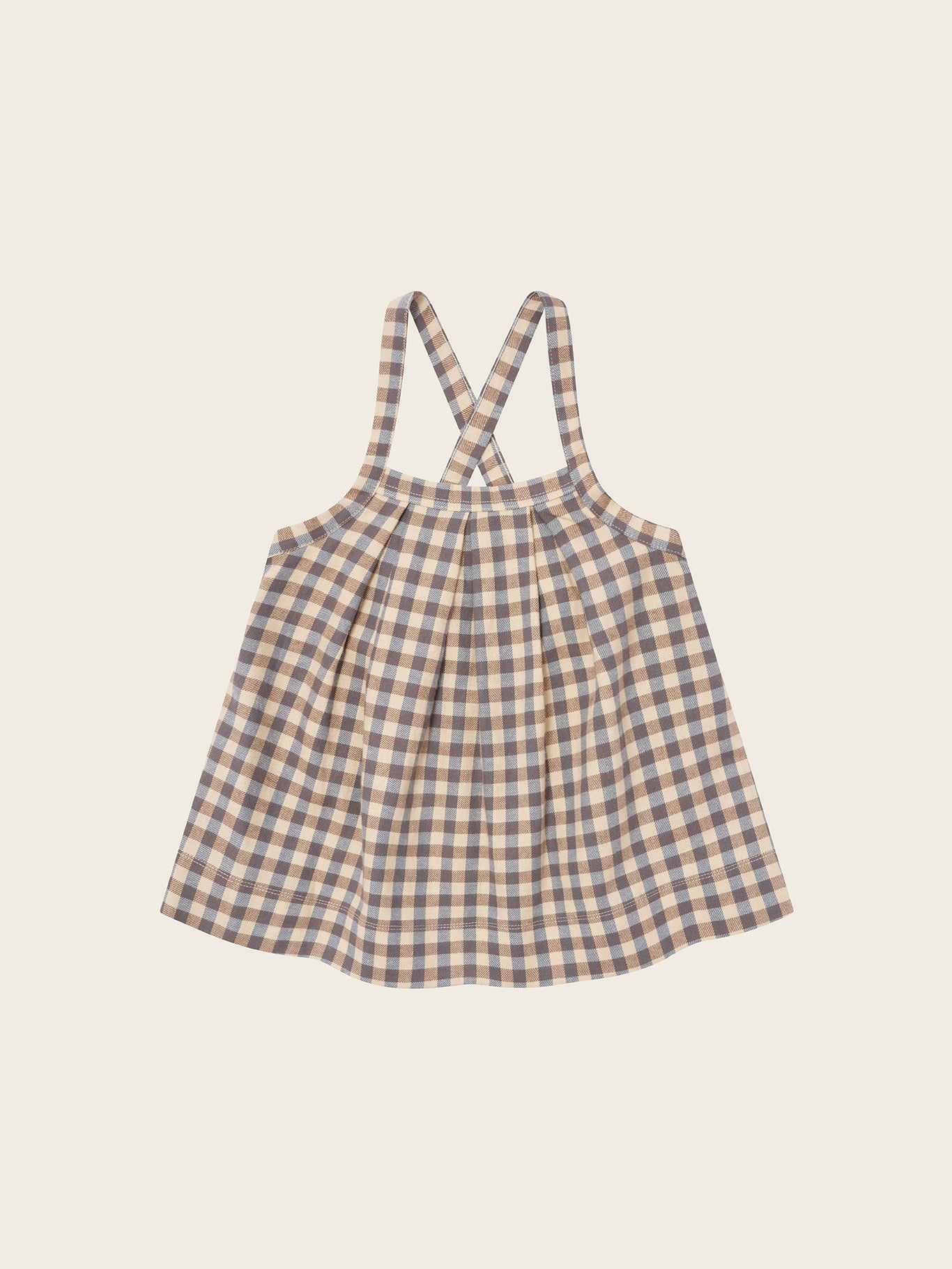 【ORGANIC ZOO】Shoreline Gingham Tribe Skirt