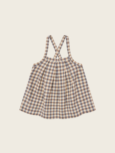 【ORGANIC ZOO】Shoreline Gingham Tribe Skirt