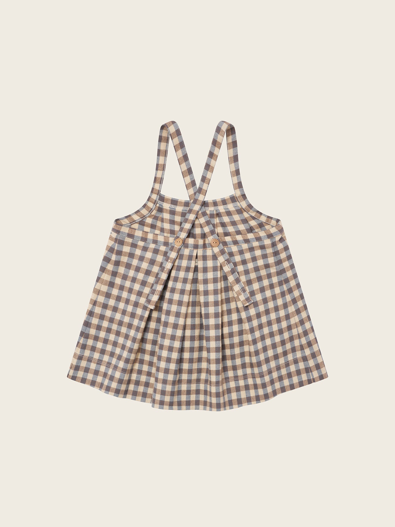 【ORGANIC ZOO】Shoreline Gingham Tribe Skirt
