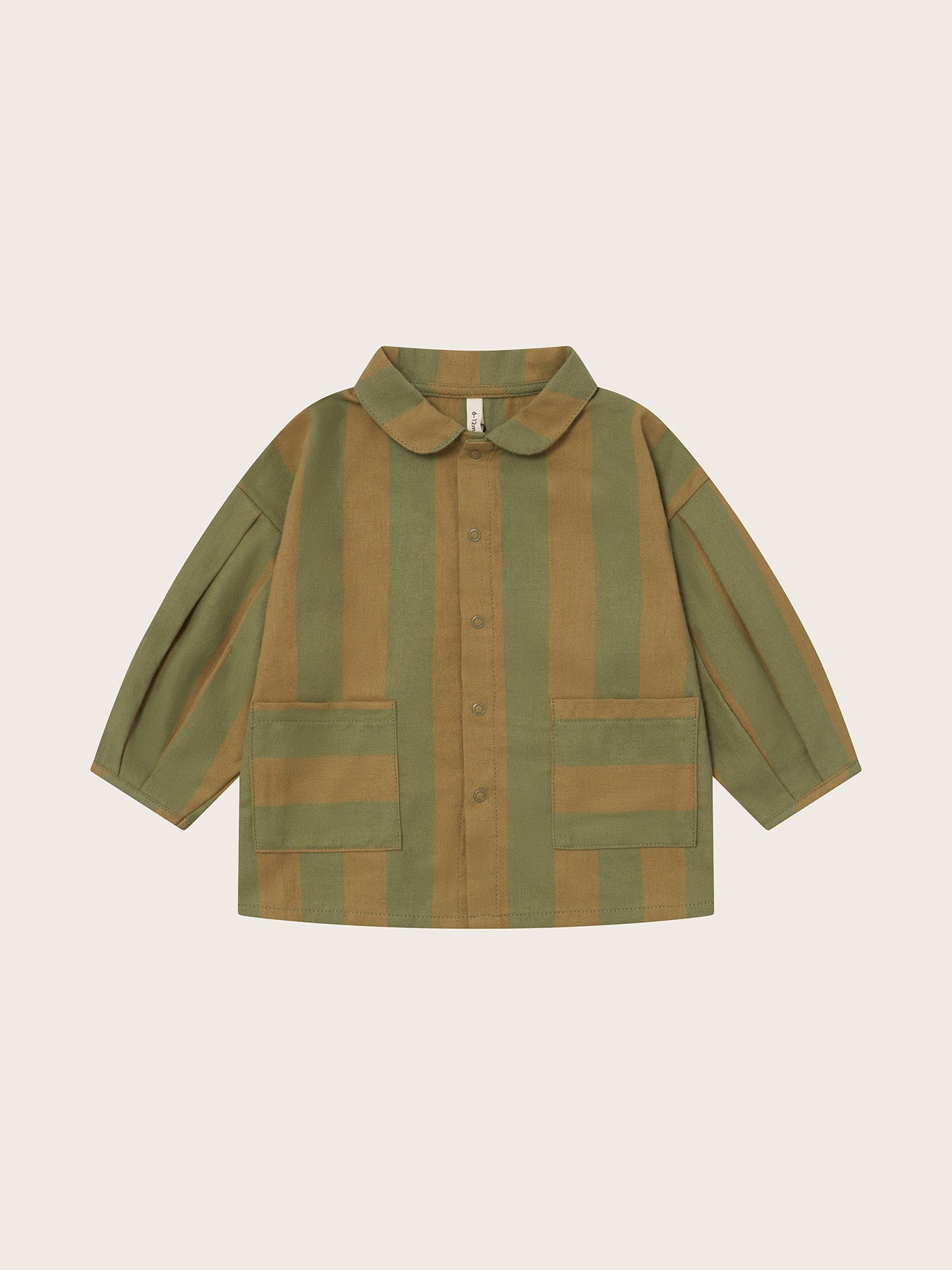 【ORGANIC ZOO】Woodland Stripes Lodge Shirt