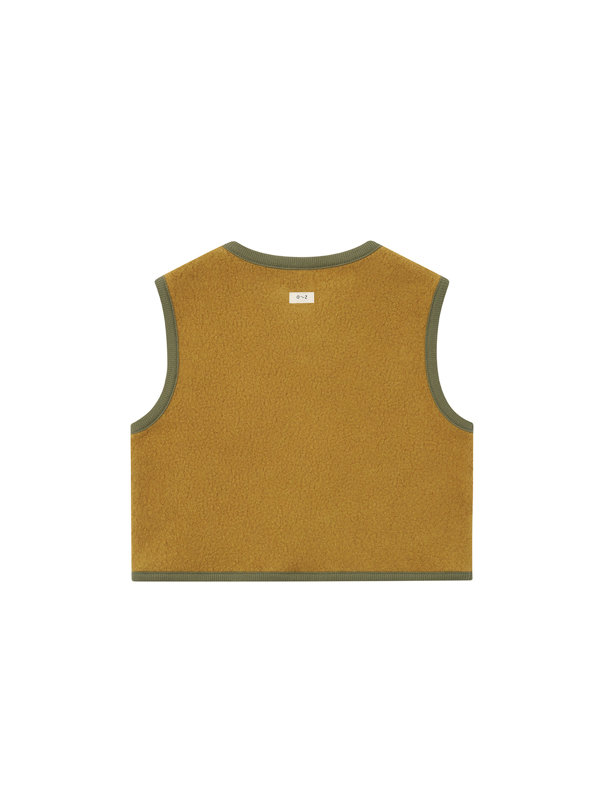 【ORGANIC ZOO】Bark Fleece Vest
