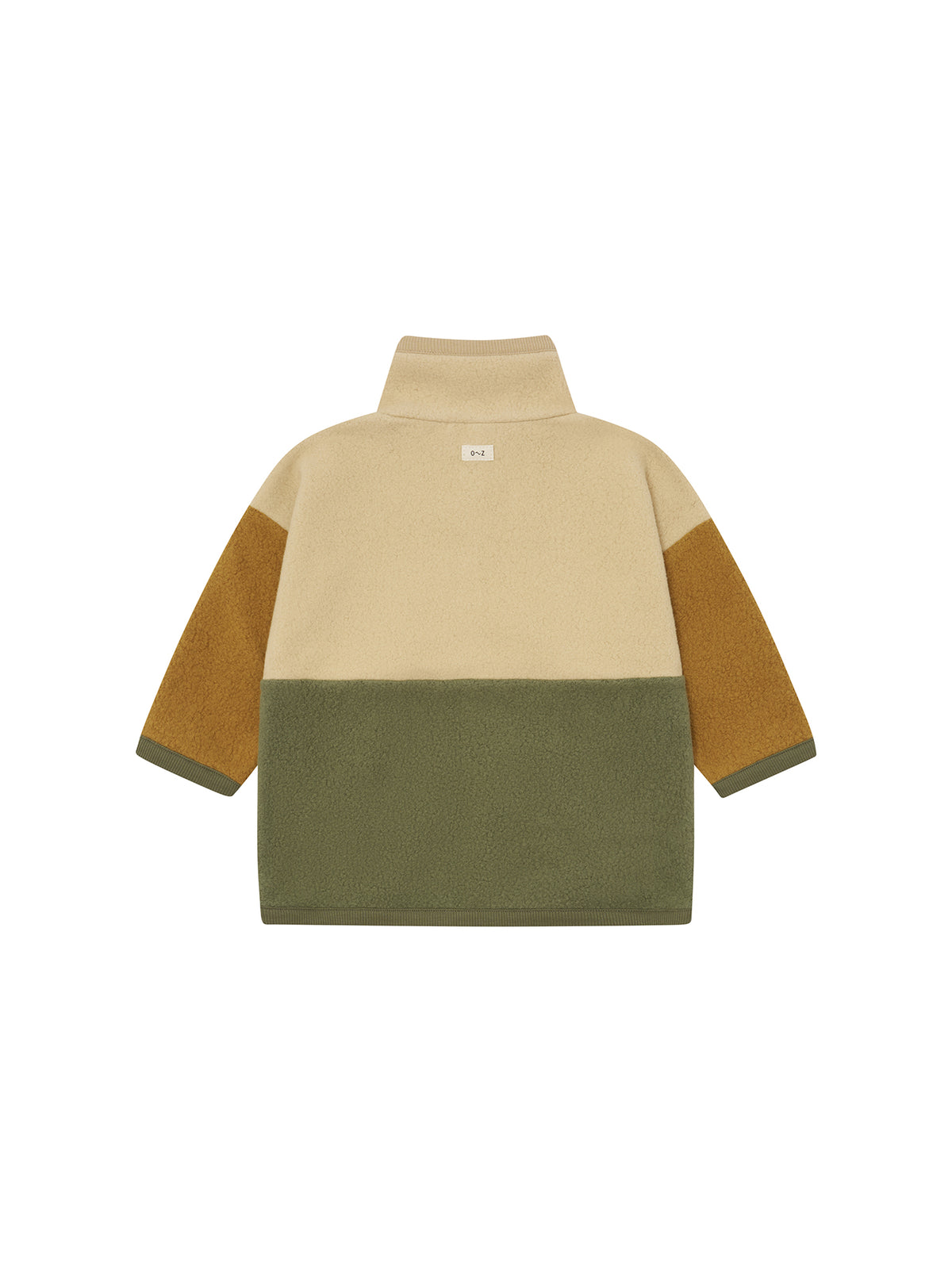 【ORGANIC ZOO】Colour Block Fleece Sweater