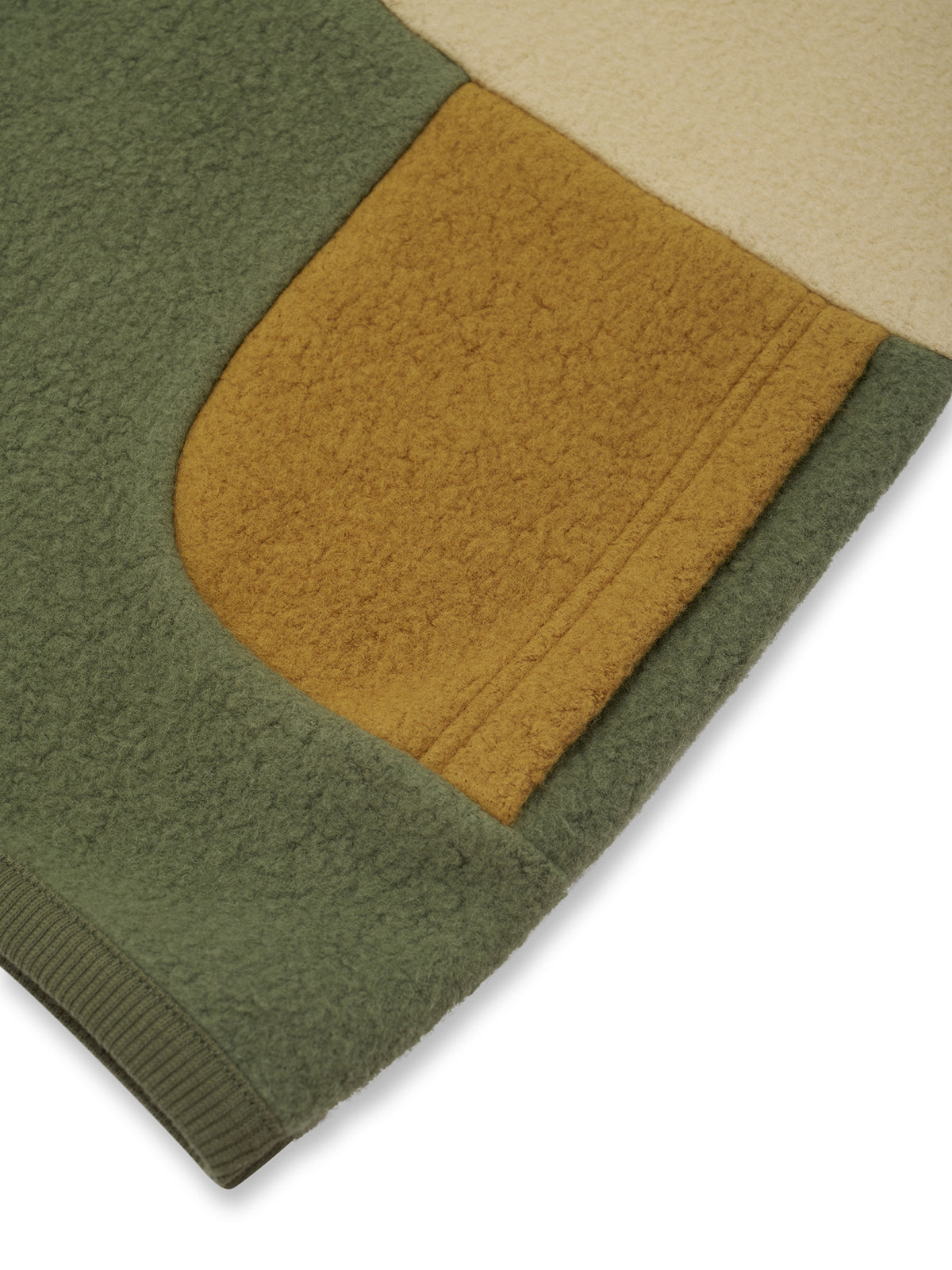 【ORGANIC ZOO】Colour Block Fleece Sweater