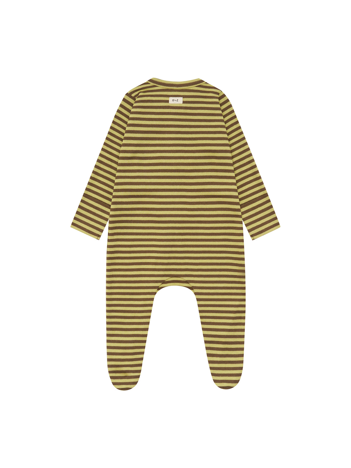 【ORGANIC ZOO】Chicory Stripes Zip Sleepsuit