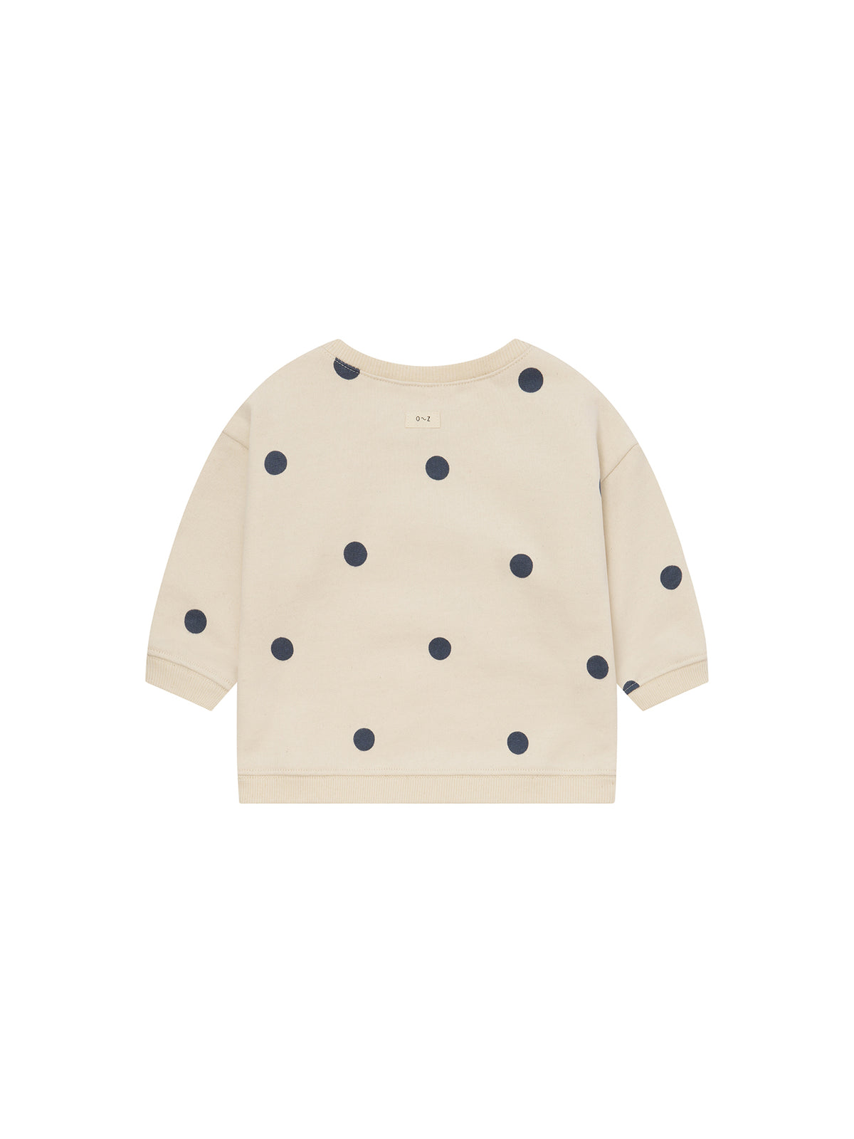 【ORGANIC ZOO】Fog Blue Dots Sweatshirt GOTS