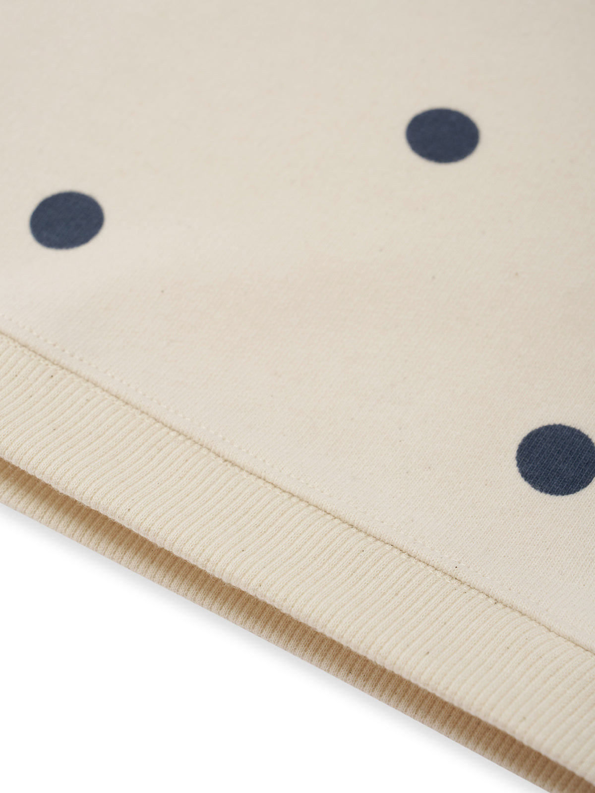 【ORGANIC ZOO】Fog Blue Dots Sweatshirt GOTS