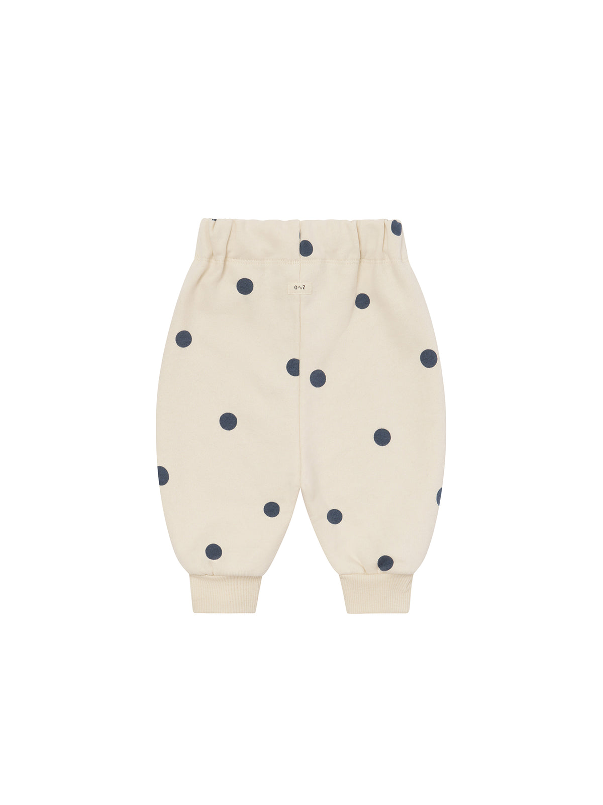 【ORGANIC ZOO】Fog Blue Dots Sweatpants GOTS