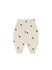 【ORGANIC ZOO】Fog Blue Dots Sweatpants GOTS