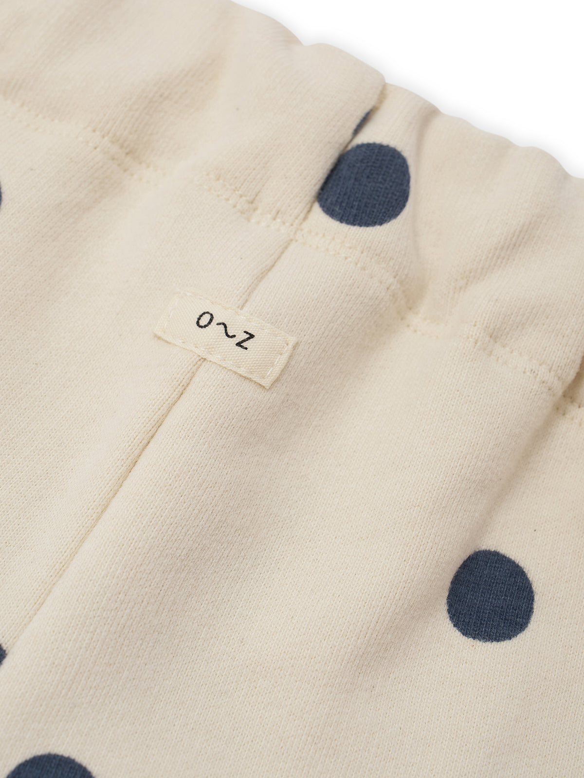 【ORGANIC ZOO】Fog Blue Dots Sweatpants GOTS