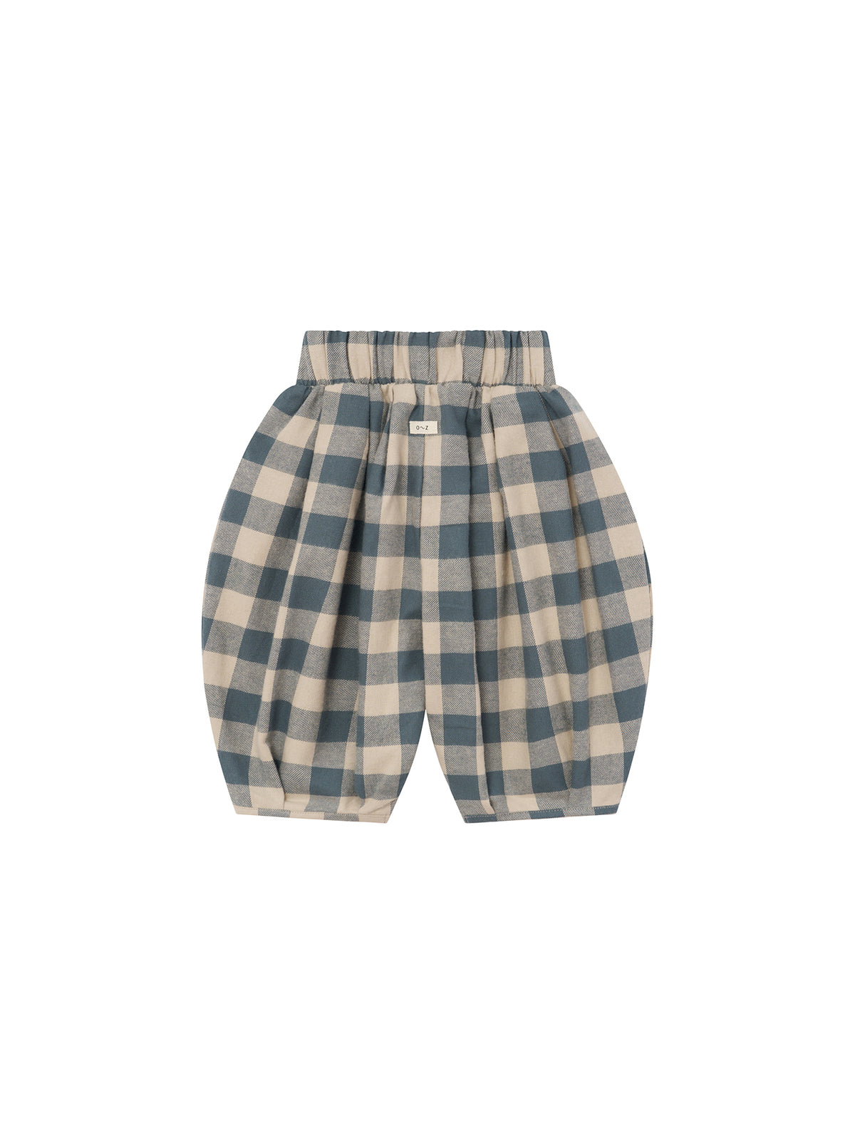 【ORGANIC ZOO】Fog Blue Gingham Lodge Pants