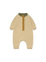 【ORGANIC ZOO】Fossil Fleece High Neck Onesie