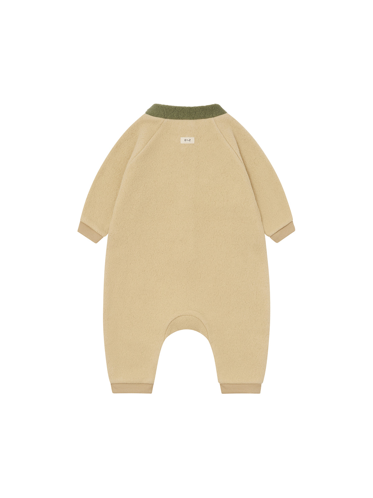 【ORGANIC ZOO】Fossil Fleece High Neck Onesie