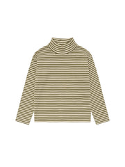 【ORGANIC ZOO】Fern Stripes Turtle Neck Top