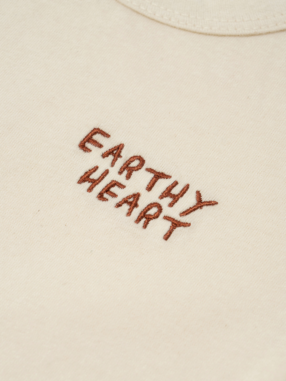 【ORGANIC ZOO】Earthy Heart Bodysuit GOTS