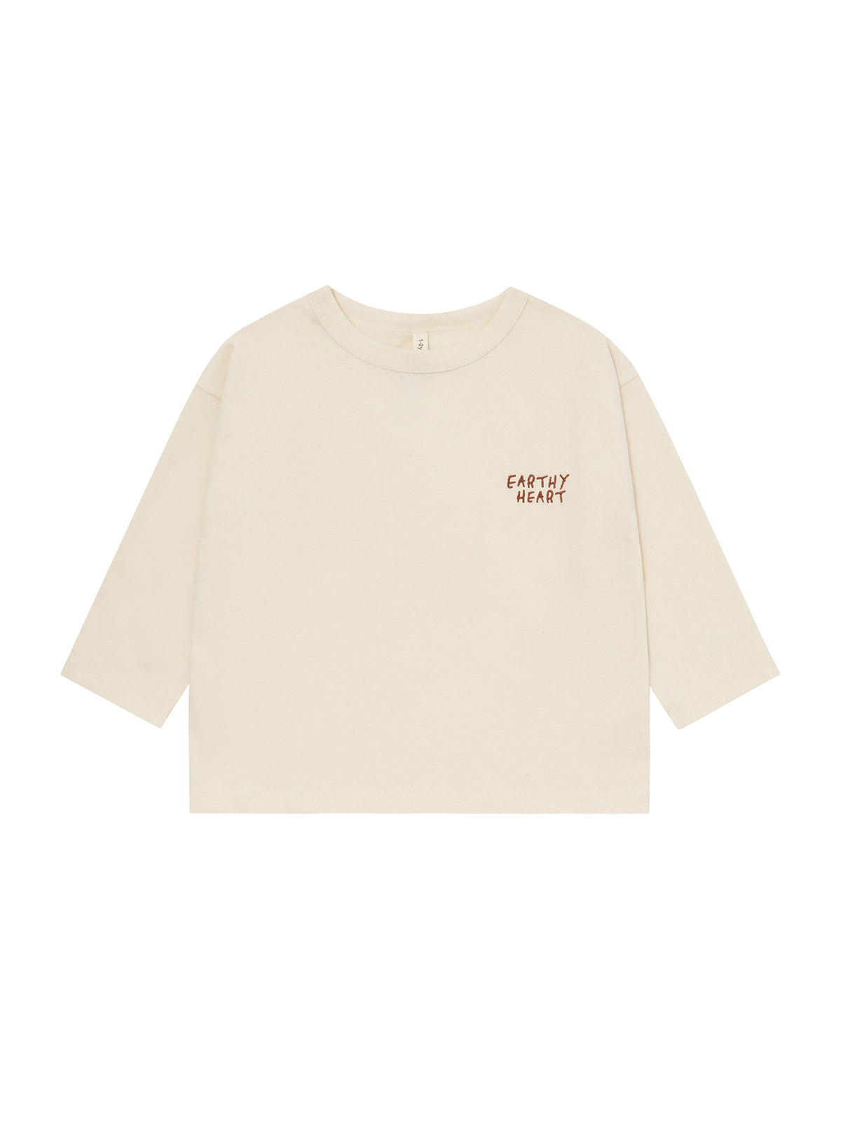 【ORGANIC ZOO】Earthy Heart Long Sleeve T-Shirt GOTS