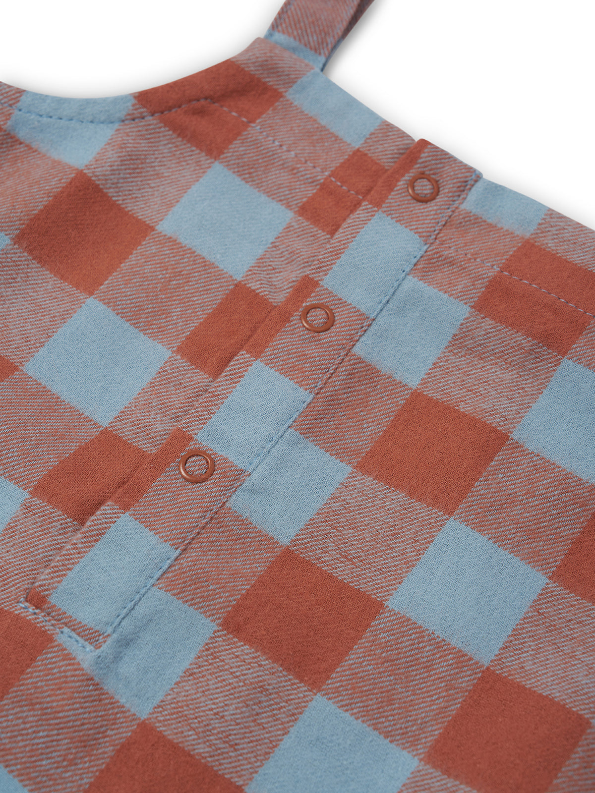 【ORGANIC ZOO】Maple Gingham Salopettes