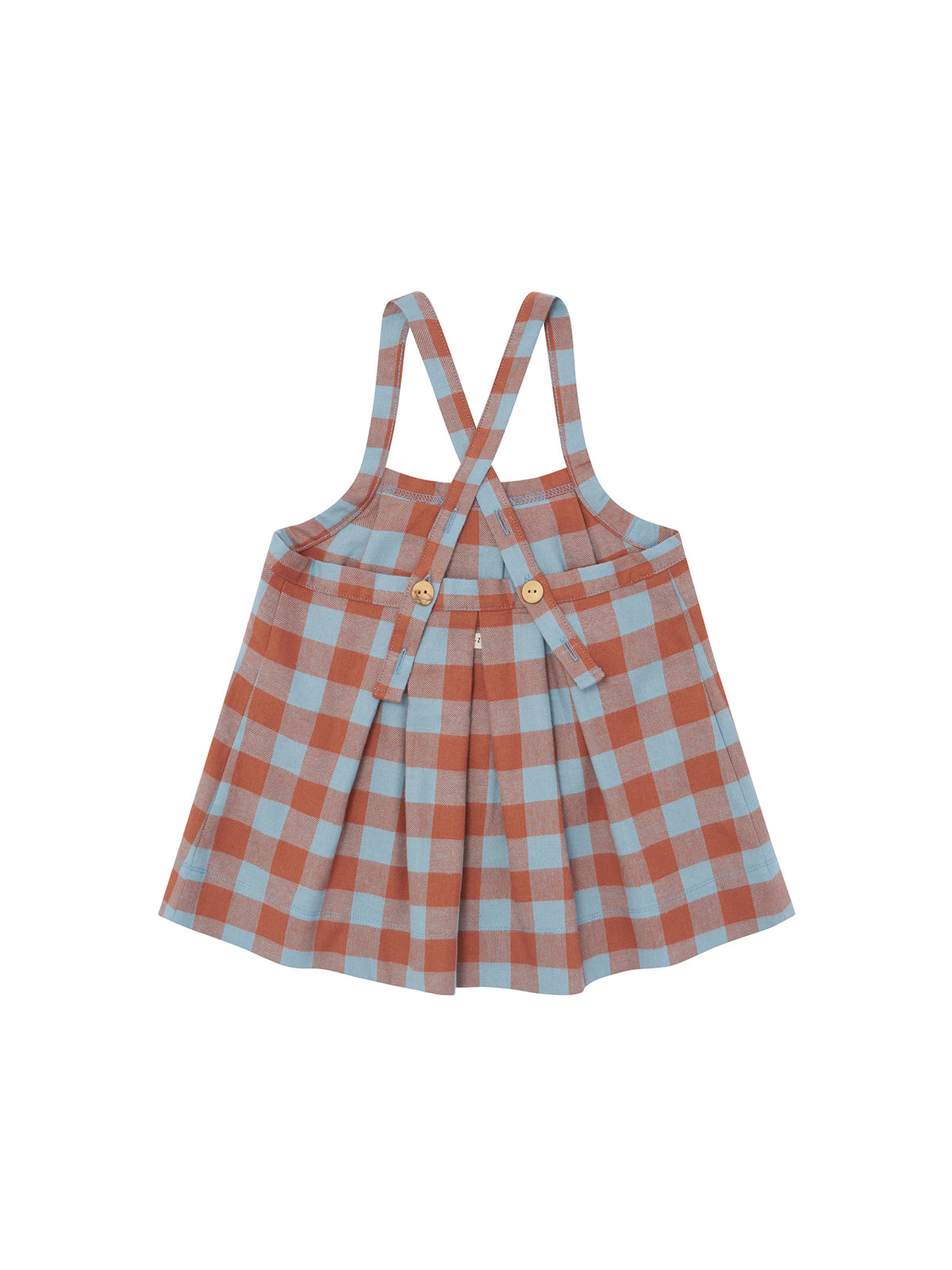 【ORGANIC ZOO】Maple Gingham Tribe Skirt