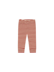 【ORGANIC ZOO】Paprika Stripes Cuffed Leggings