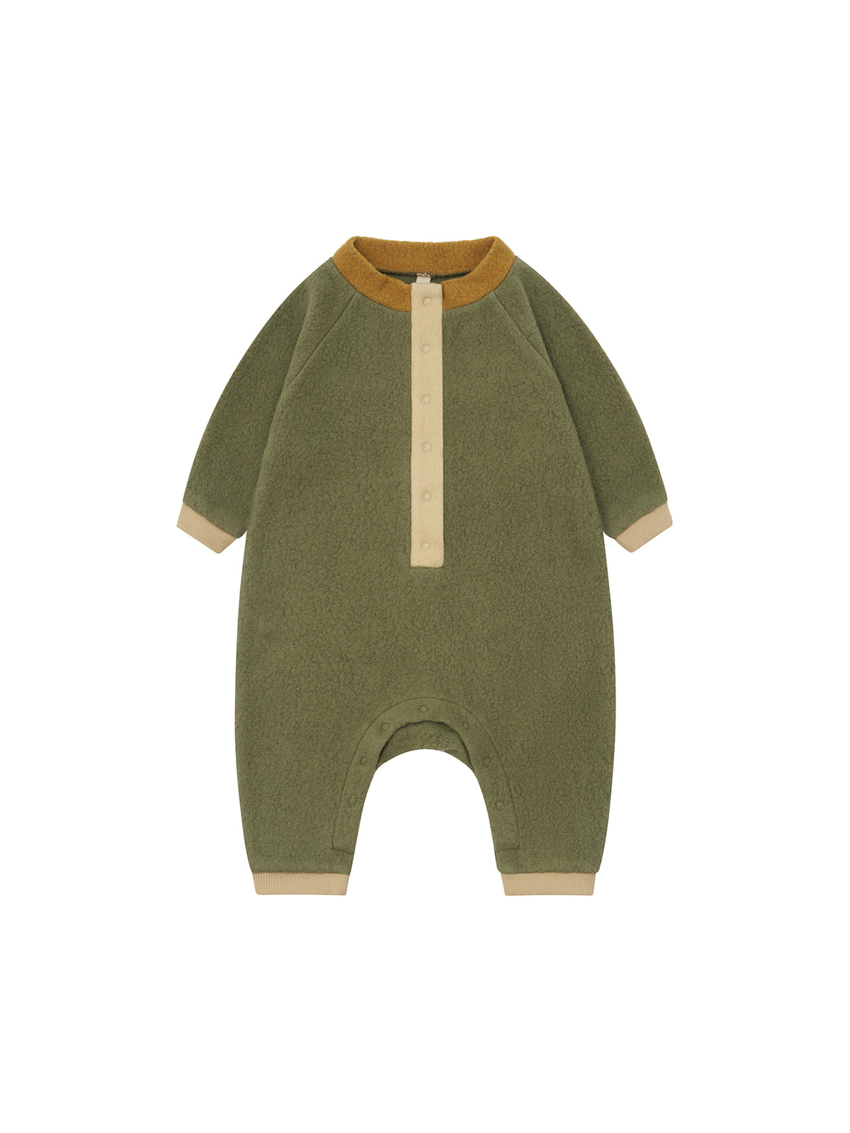 【ORGANIC ZOO】Pine Fleece High Neck Onesie