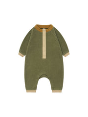 【ORGANIC ZOO】Pine Fleece High Neck Onesie
