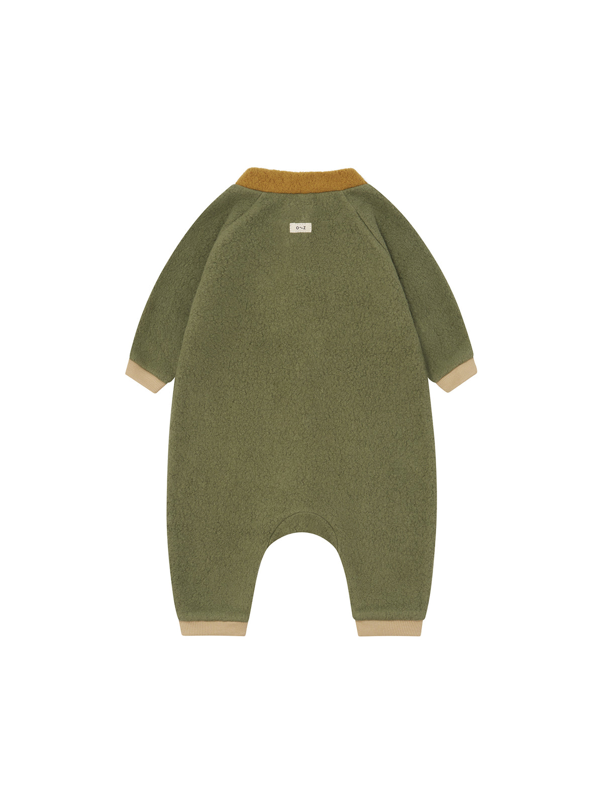 【ORGANIC ZOO】Pine Fleece High Neck Onesie
