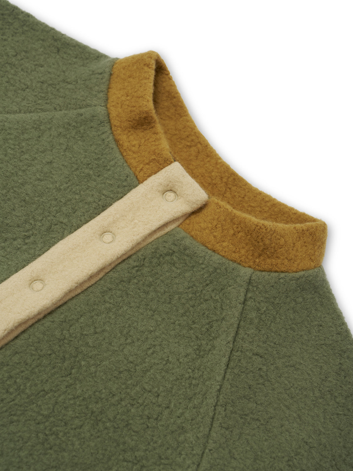 【ORGANIC ZOO】Pine Fleece High Neck Onesie