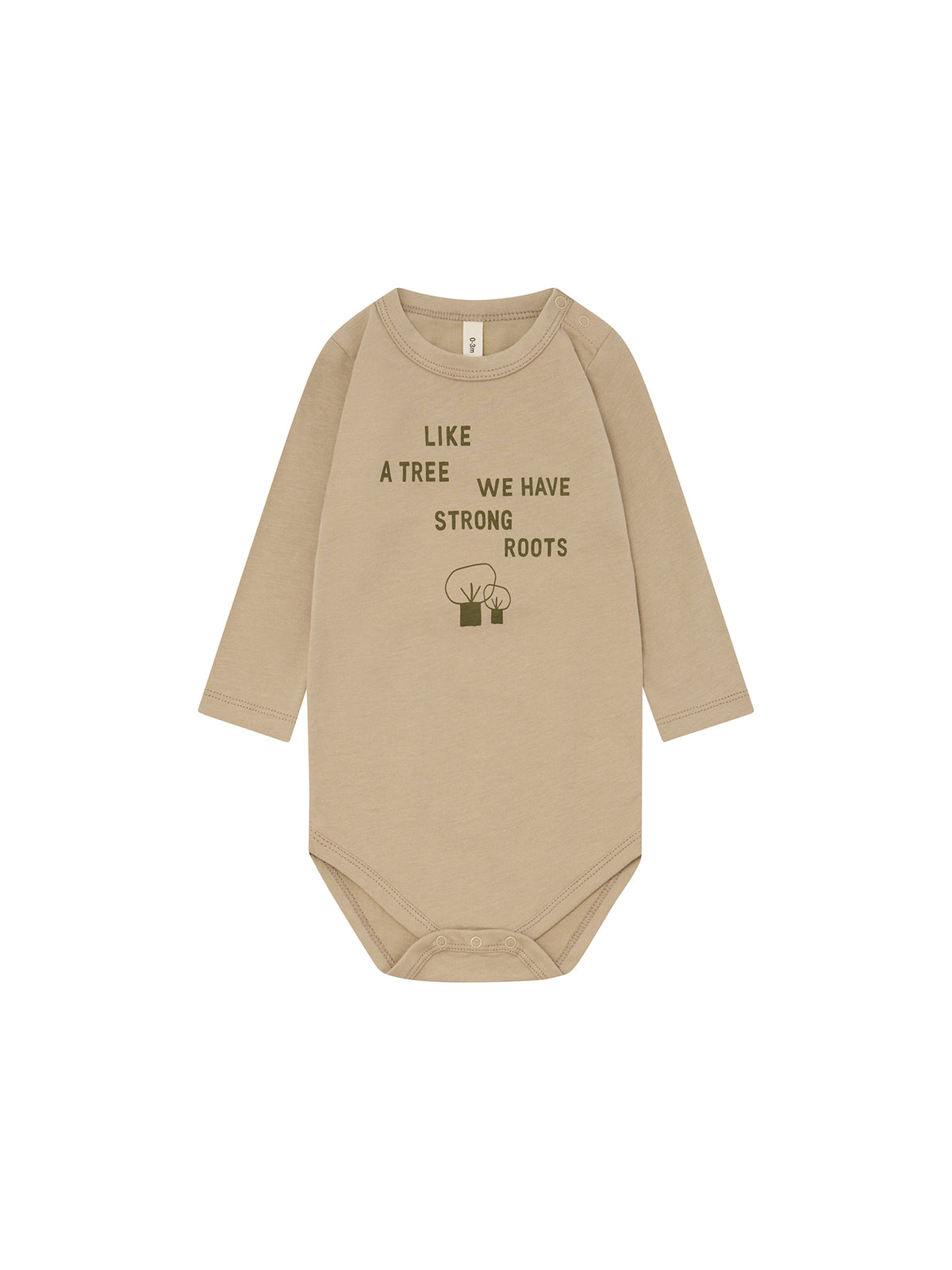 【ORGANIC ZOO】Strong Roots Bodysuit GOTS
